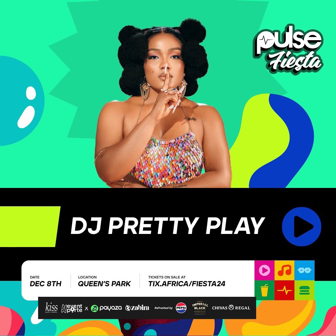 PulseNigeria247's tweet photo. The lineup of DJs today is explosive. Get ready for a swell time at Pulse Fiesta 2024. 🚀🪅🥳💃🏾🕺🏾
.
#LimitedTicketsLeft🚨 TODAY, YOU WILL HAVE FUN LIKE YOU’VE NEVER HAD ALL YEAR. 🚨

👉🏾General Tickets are just ₦5,000! #AlmostSoldOut

👉🏾VIP Tickets are just ₦15,000 #LimitedTicketsLeft

👉🏾Clique of 3 ₦14,400 

👉🏾SQUAD of 5 ₦22,500 

Click this link https://t.co/a6Hsl2w4Ob NOW! 🚀

Come through for:
🍔 Food & Drinks
🎮 Games
🛍️ Shopping
🎭 Performances
❤️ Speed Dating
🌭 Eating Competition

Grab your tickets now 🎟️🔥
.

Refreshed by @Pepsi_Naija 
Sponsored by @eventportebypayaza @TheZabira @kisscondomsng @ChivasRegalNG @imperialblueng

#PulseFiesta #PulseFiesta2024