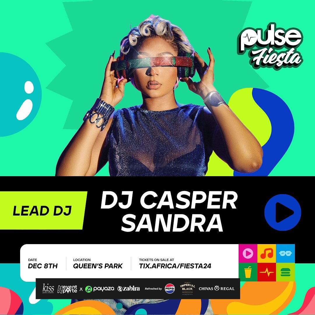 PulseNigeria247's tweet photo. The lineup of DJs today is explosive. Get ready for a swell time at Pulse Fiesta 2024. 🚀🪅🥳💃🏾🕺🏾
.
#LimitedTicketsLeft🚨 TODAY, YOU WILL HAVE FUN LIKE YOU’VE NEVER HAD ALL YEAR. 🚨

👉🏾General Tickets are just ₦5,000! #AlmostSoldOut

👉🏾VIP Tickets are just ₦15,000 #LimitedTicketsLeft

👉🏾Clique of 3 ₦14,400 

👉🏾SQUAD of 5 ₦22,500 

Click this link https://t.co/a6Hsl2w4Ob NOW! 🚀

Come through for:
🍔 Food & Drinks
🎮 Games
🛍️ Shopping
🎭 Performances
❤️ Speed Dating
🌭 Eating Competition

Grab your tickets now 🎟️🔥
.

Refreshed by @Pepsi_Naija 
Sponsored by @eventportebypayaza @TheZabira @kisscondomsng @ChivasRegalNG @imperialblueng

#PulseFiesta #PulseFiesta2024