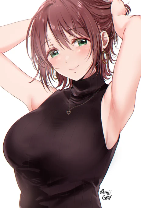 ノースリニット脇見せ部(再) 