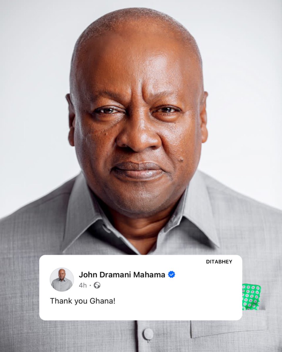 ditabhey's tweet photo. Your President, My President, Our President! His Excellency, John Dramani Mahama 
_
Green air….Green Wave ! 

| #Election2024 #JohnDumelo #AllEyesOnTheEC #NDC #Mahama
#ElectionHQ #HawaKoomson | https://t.co/XgAMHsLQX5