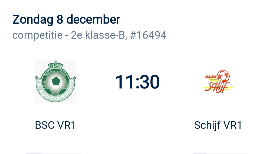 VV Schijf (@rkvvschijf) / Posts / X