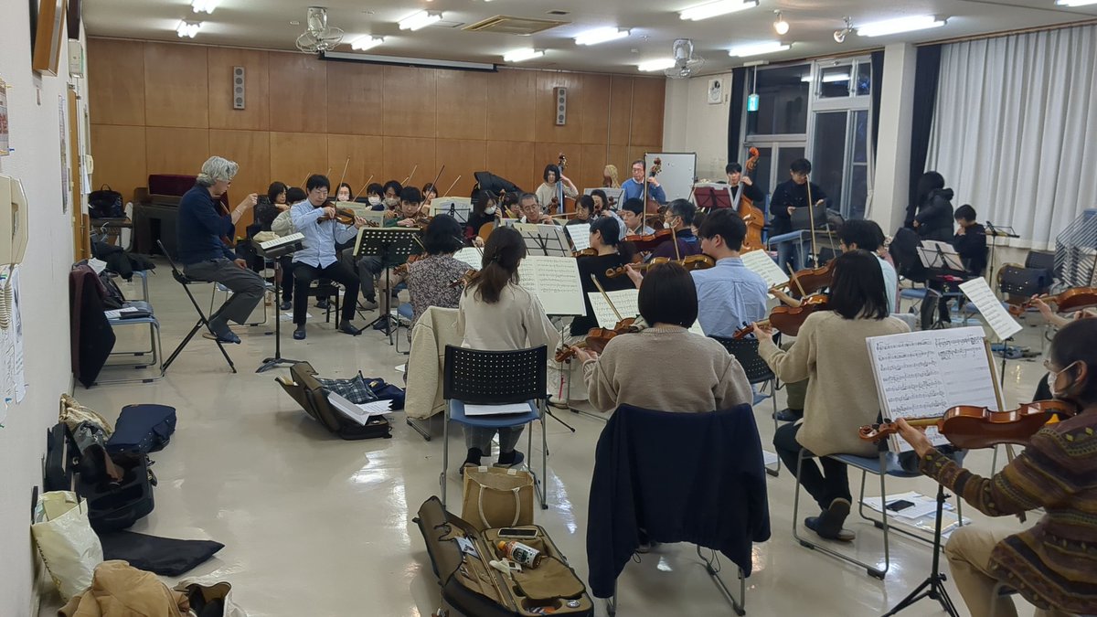 sonore_nagano's tweet photo. いよいよ来週、演奏会当日となりました。
より練習に集中してよりソノーレらしく最後の最後まで成長して本番を迎えたいと思っています！

ぜひともご来場ください。

オーケストラ・ソノーレ長野 第43回定期演奏会
12月15日(日) 14時開演
長野市芸術館 メインホール https://t.co/qNEESWy1nj