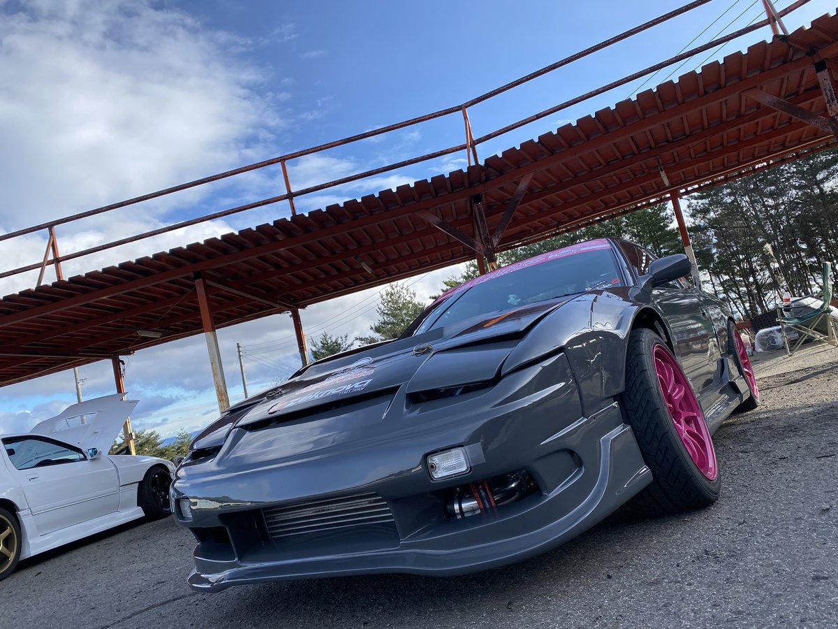 180sx_non's tweet photo. 昨日はエビス走ってきたよ〜!!
メカニックなしで走りに行くのは久しぶりで怖かったww https://t.co/AKwof8c3PR