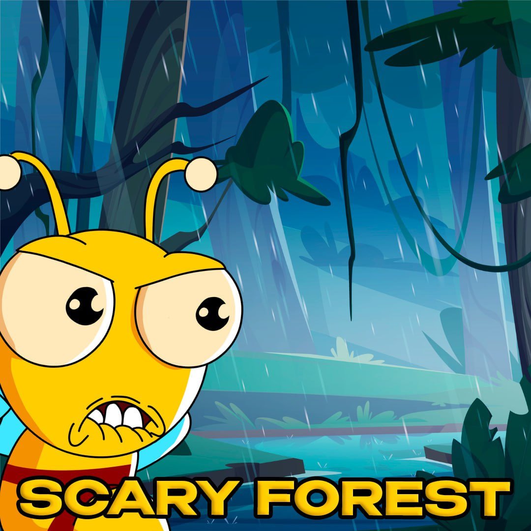 Bee went on a journey in search of new quests. To find them, he needs to climb to the top of the highest mountain in the forest. 😠

The path ahead will be difficult and full of dangers. However, Bee understands that his efforts will not be in vain. A little more, and his dream