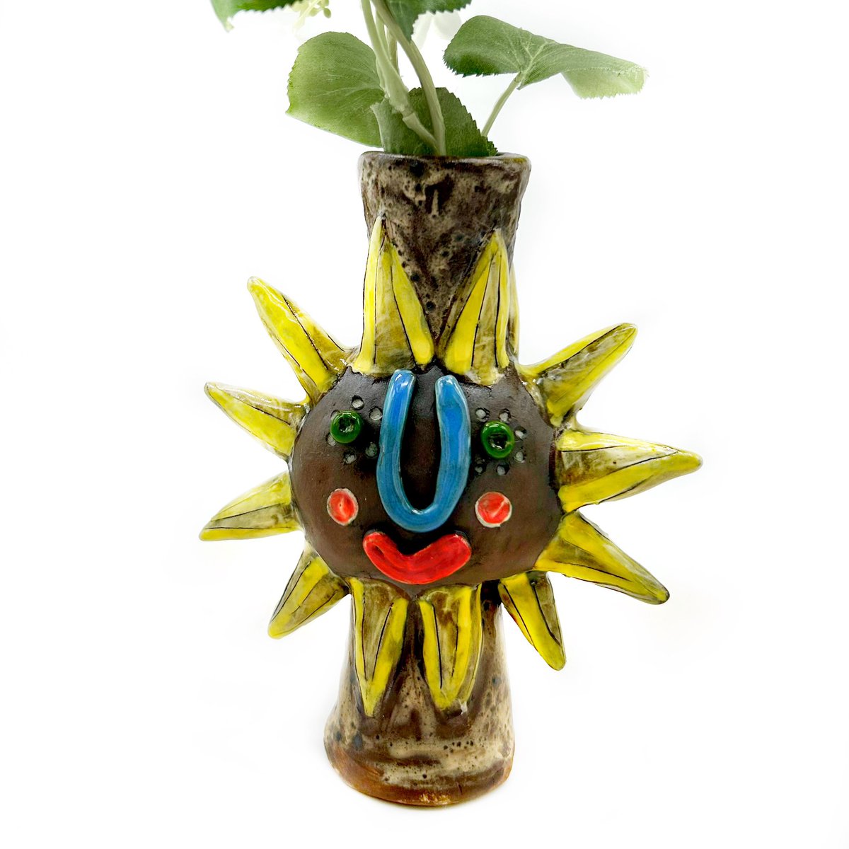 ZenCatPottery's tweet photo. Sunny Boho Vase
#ceramicvase #sundecor #ceramicart #celestialvase #celestialart #primitivedecor #handmadeceramics #handmadpottery https://t.co/YjUrHx3T72