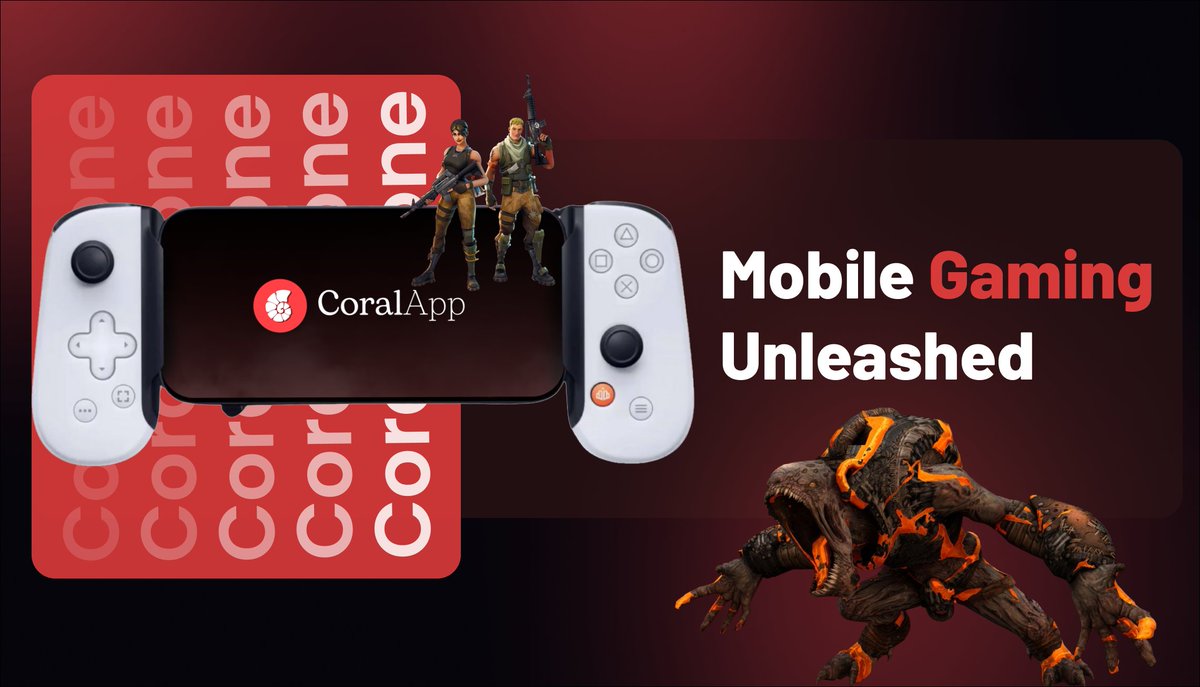 TheCoralIntern's tweet image. Experience seamless gaming with Coral Phone! 🚀🎮 Featuring Coral OS, it offers pro-level gameplay and unmatched performance. Mobile gaming, unleashed! 🔥📱 #cryptophone #CoralOS #MobileGaming