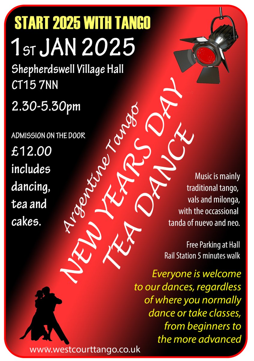 TangoJester's tweet image. Our Next Tea Dance