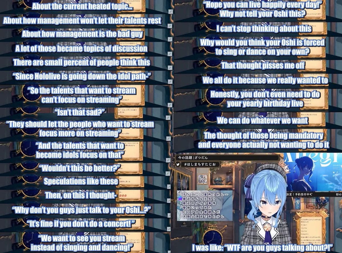 Just support your oshis.