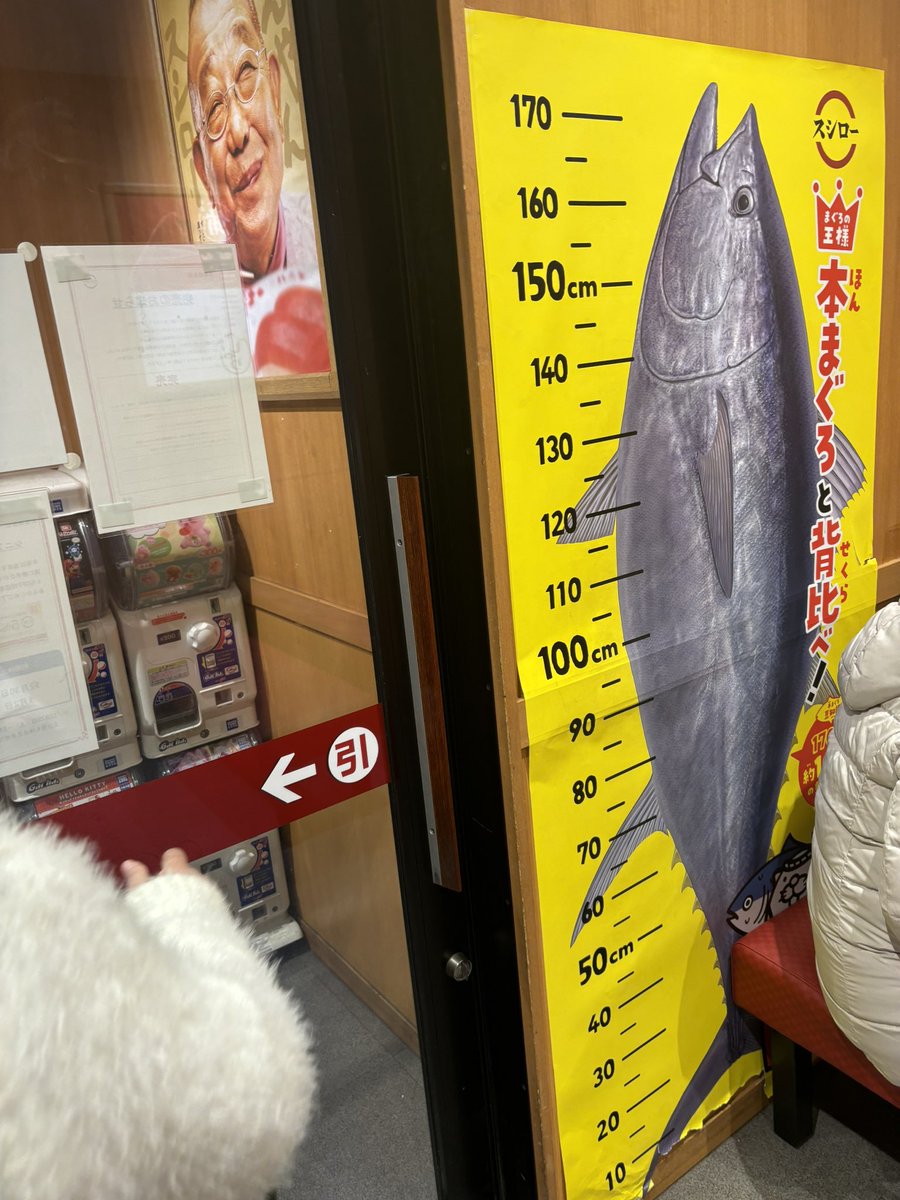 秀くんと本マグロって同じ身長なんだ 