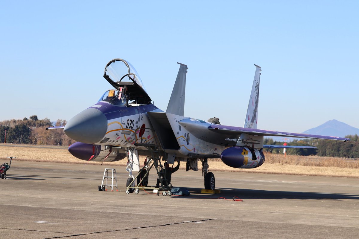 matsu_os's tweet photo. @jasdf_hyakurias スペマ2機呼べる百里基地は凄いです。 https://t.co/BJq9Cs4PbR
