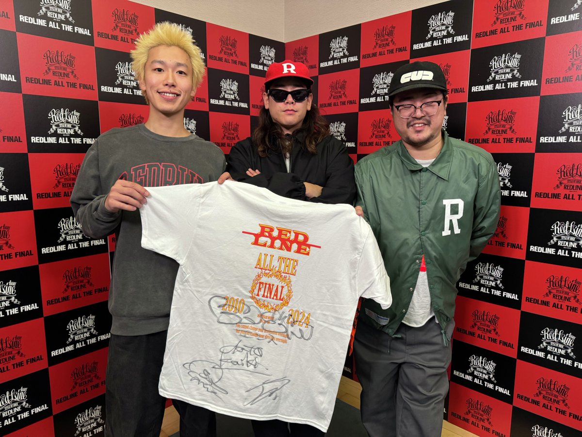 ▶▶ #REDLINE_DAM ◀◀

REDLINE ALL THE FINAL🔥
現地よりプレゼントキャンペーン！

【ENTH】
サイン入りTシャツが抽選で1名様に当たる⚡

◆参加方法
①<a href="/REDLINE_TOUR/">REDLINE ALL THE FINAL</a>と<a href="/DAMch_Official/">DAM公式</a>をフォロー
②この投稿をリポスト

◆締切
12/18

<a href="/ENTH_official/">ENTH</a>
#ENTH