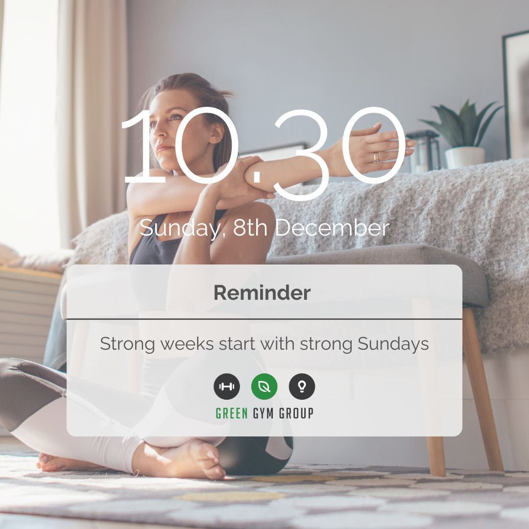 🌟 Sunday reset: A quick 15-min workout to prep for the week ahead:
🔹 10 Squats
🔹 10 Push-Ups
🔹 20 Mountain Climbers (x3)
Start strong, finish stronger! 💪 #SundayReset #GreenGymGroup
