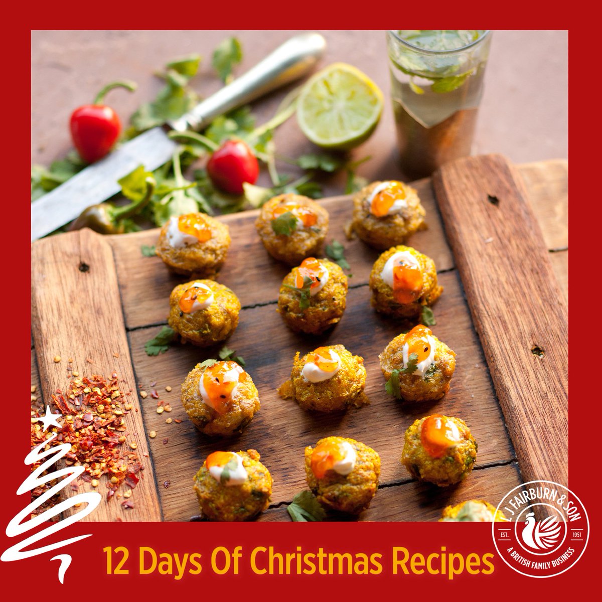 12 Days of Christmas Recipes - Day 8 🎄🍴🧑‍🍳

Mini Bhaji Frittatas - Nibbles that pack a tasty punch!

fairburnseggs.co.uk/our-recipes/co…