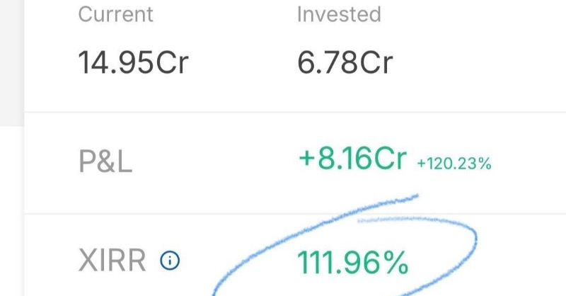 StockGoel's tweet photo. Check My Equity Portfolio Screenshot. Its Current Value is 15 Crores and Its CAGR in last 2 Years is 112%.
https://t.co/p3ZXdDSlAl
