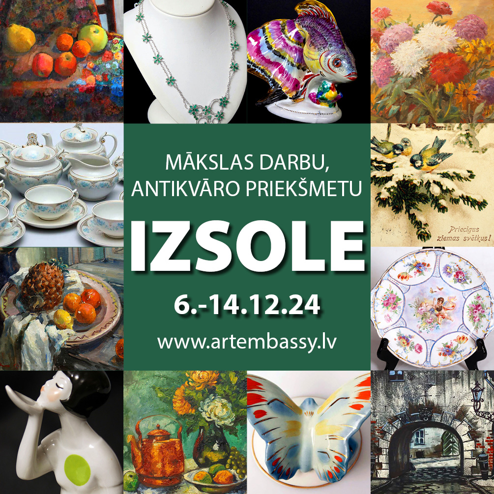 baltantik2016's tweet photo. •   Ielūdzam piedalīties izsolē Nr. 88. Ziemassvētku interneta izsole!
•   Izsoles izstāde mc2 Krasta 68A no 06. - 14.12.2024
•   Solīšana mājaslapā: https://t.co/xrwqZ2cBub no 06.12-14.12.2024 https://t.co/zn6M2X1koX