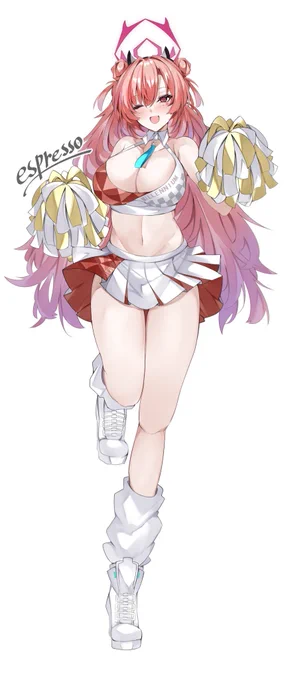 チアガールキララ描きました!冬コミでアクスタとして出します 