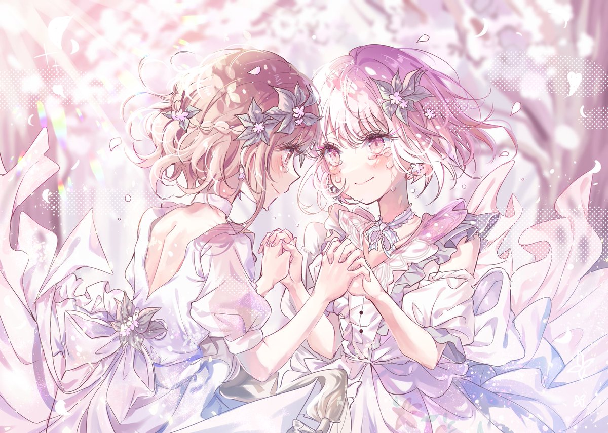 鳳えむ ,東雲絵名 「#prsk_FA傷だらけの手で、私達は 」|花音のイラスト