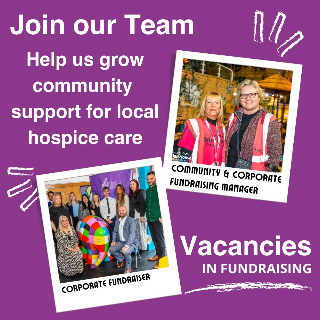 Exciting chance to join our team as we prepare to celebrate some important milestones while navigating serious funding challenges. Ideal for fundraisers or sales managers keen to use their skills to make a difference in local hospice care. Apply at bit.ly/3JTica6