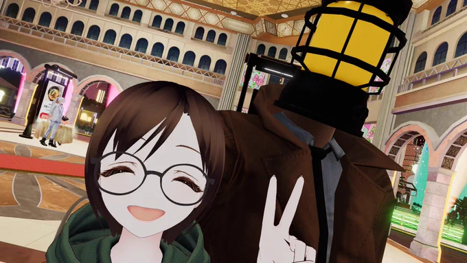 スカスカの背景を一手に担う
サビキの女王こと母とVket見てきました。
#vket2024winter 
