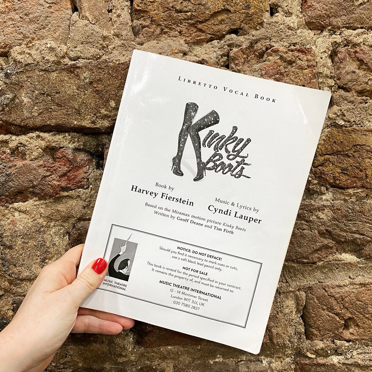 Tomorrow. The doors to our factory (and rehearsal room!) open… ❤️
