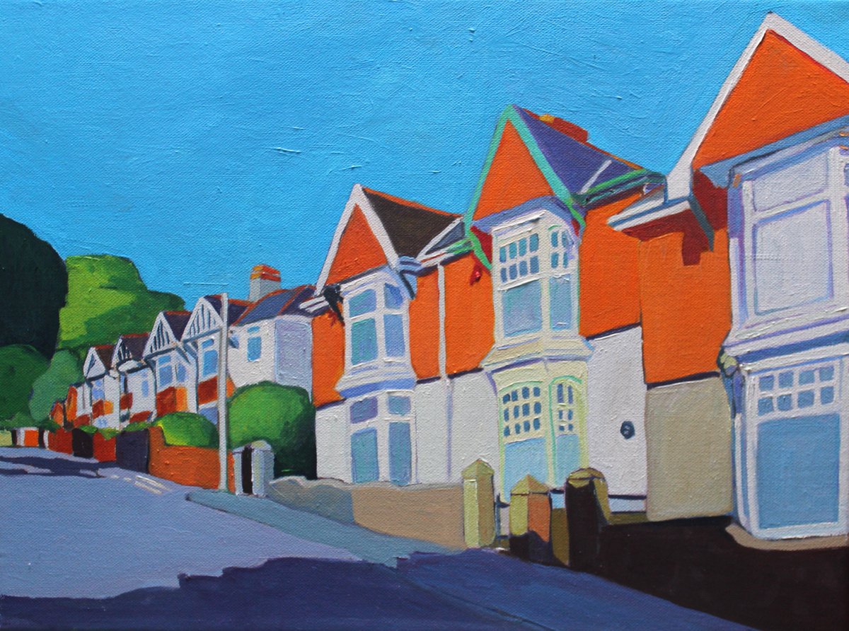 Delighted to allow my paintings  to be used in a magazine produced by "Buch Knacker", a non–profit organization in Vienna, Austria, who produce ebooks for young people with dyslexia, other print disabilities, ADHD or FASD as well as audio-books for the blind/ partially sighted.