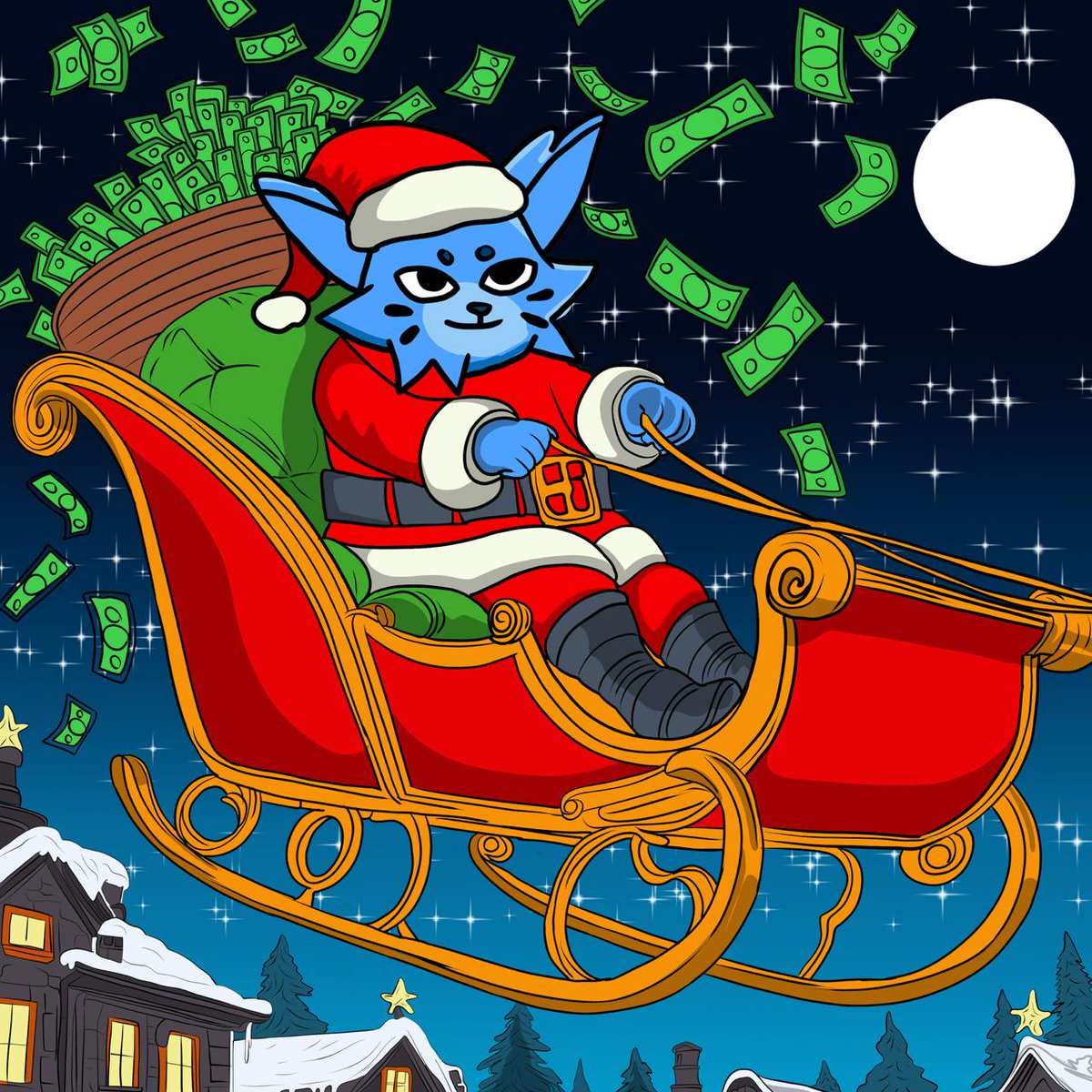 Christmas has come early! 🎁

scratched 600k on a mega candle 👀

$suicat $sui #memecoin