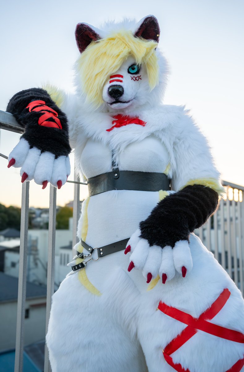 シュカをフルスーツでリメイクしました！
今後ともよろしくお願いします🐺🎀
#Amenote_Studio