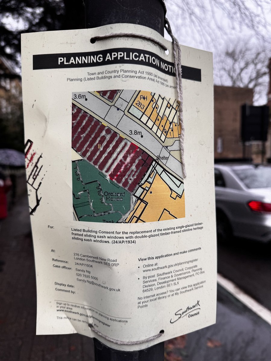 s8mb's tweet photo. I think an easy planning and environmental ‘win’ would be to stop requiring people to get their neighbours’ permission to install visually near-identical double glazing in listed buildings. https://t.co/VGoV1uUcjS