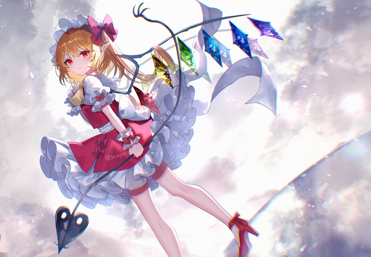 フランドール・スカーレット 「フランちゃん #東方Project 」|咲崎さき