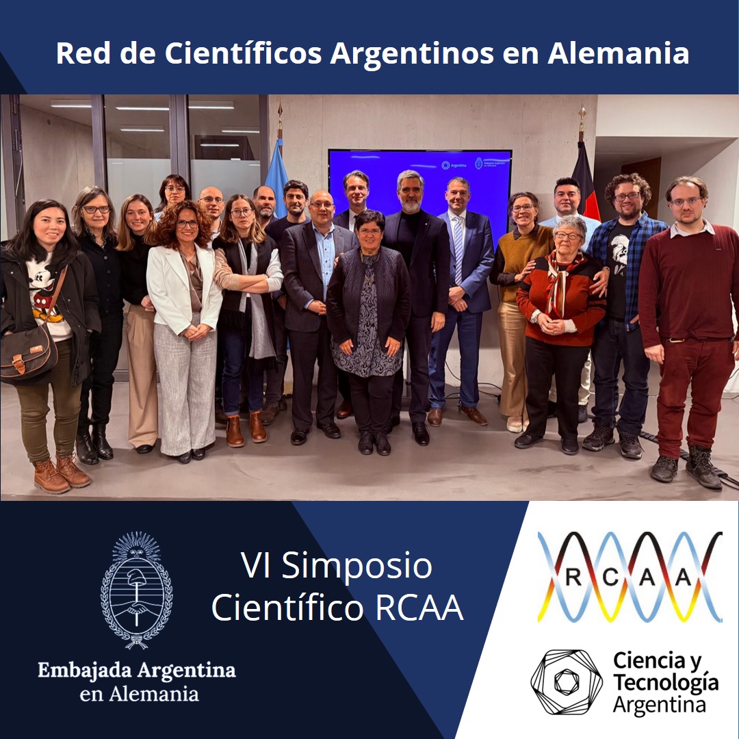 AndresLasagni's tweet photo. We thank all Argentine and German scientists who participated in the 'VI Simposio CientíficoRCAA' in Berlin.
#rcaa
#argentina
#Germany https://t.co/XNzi0qgeOq
