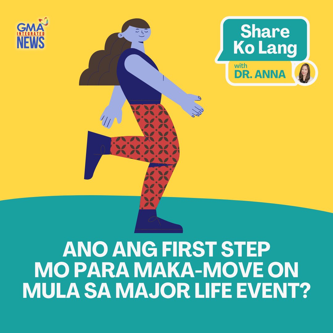 gmanews's tweet image. Mga Kapuso, ano ang first step mo para maka-move on mula sa major life event? 🤔

#ShareKoLang