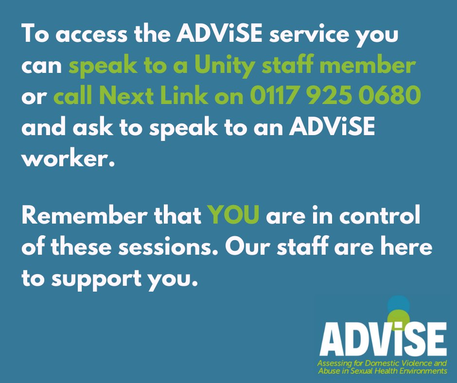 As part of the 16 Days of Action Against Gender-Based Violence, we're promoting our ADViSE service, which provides support to survivors of domestic/ sexual violence and abuse. 

We're passing the baton to <a href="/VivGordonCo/">Viv Gordon</a>. Keep an eye out for their #16Days post.