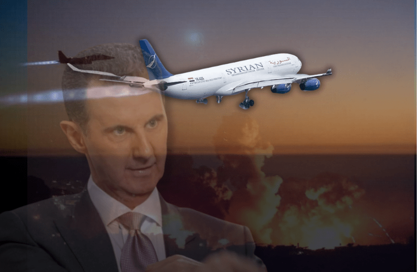 Defensa_Israel's tweet photo. Aparentemente #Assad ha volado hacia la base aérea rusa de Jmeimim, pero aún no hay confirmación de que ya haya salido de Siria en dirección a Moscú.
🇸🇾🇷🇺 https://t.co/0pUo6tN8Tu