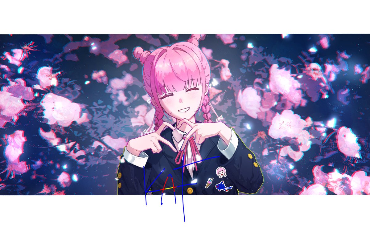 ぼくはぼくだから まわり出した花
#花譜 #花譜美術部