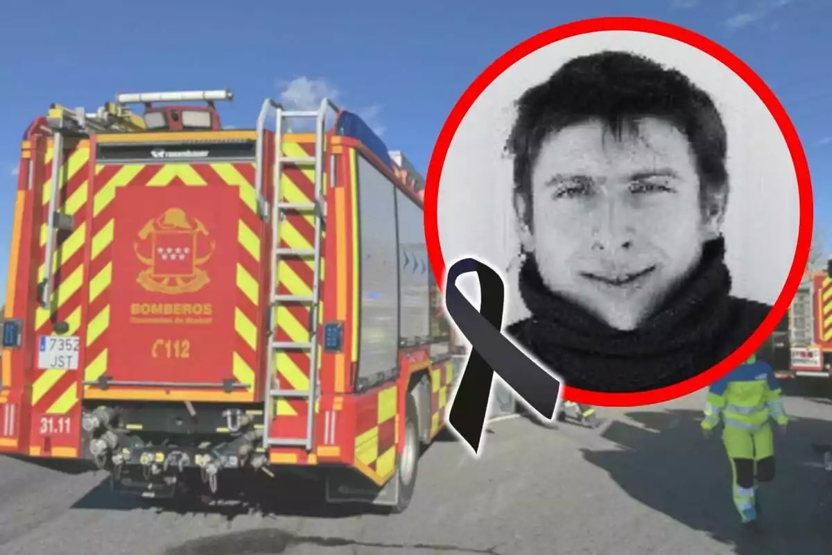 Todo nuestro cariño y apoyo a la familia y compañeros de Rafael Pérez González, jefe de dotación del Cuerpo de Bomberos, fallecido ayer en acto de servicio. DEP 🖤
