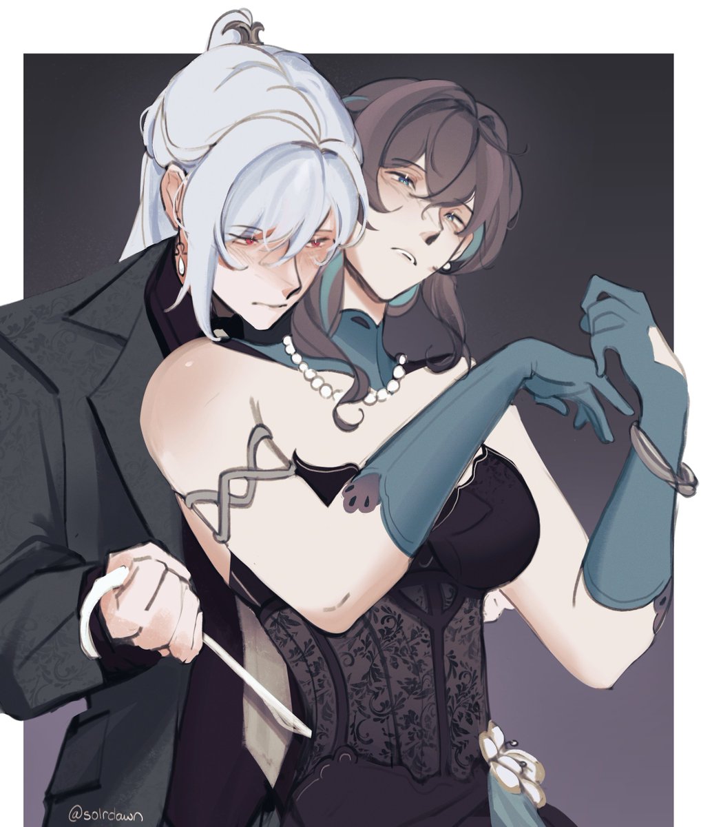 solrdawn's tweet image. was losing my mind drawing this 🫠 #ruanliu