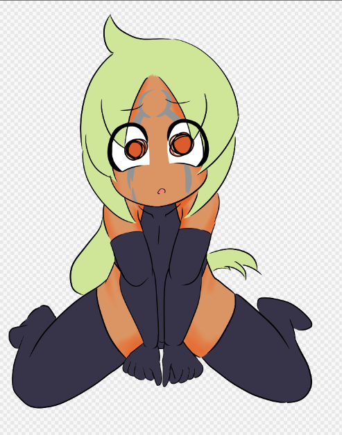 停電ンンンンンゥアアアア"ア"ア"ア"ー!!!!!!!!(完成手間だったのが消し飛んだので一から描き直した 