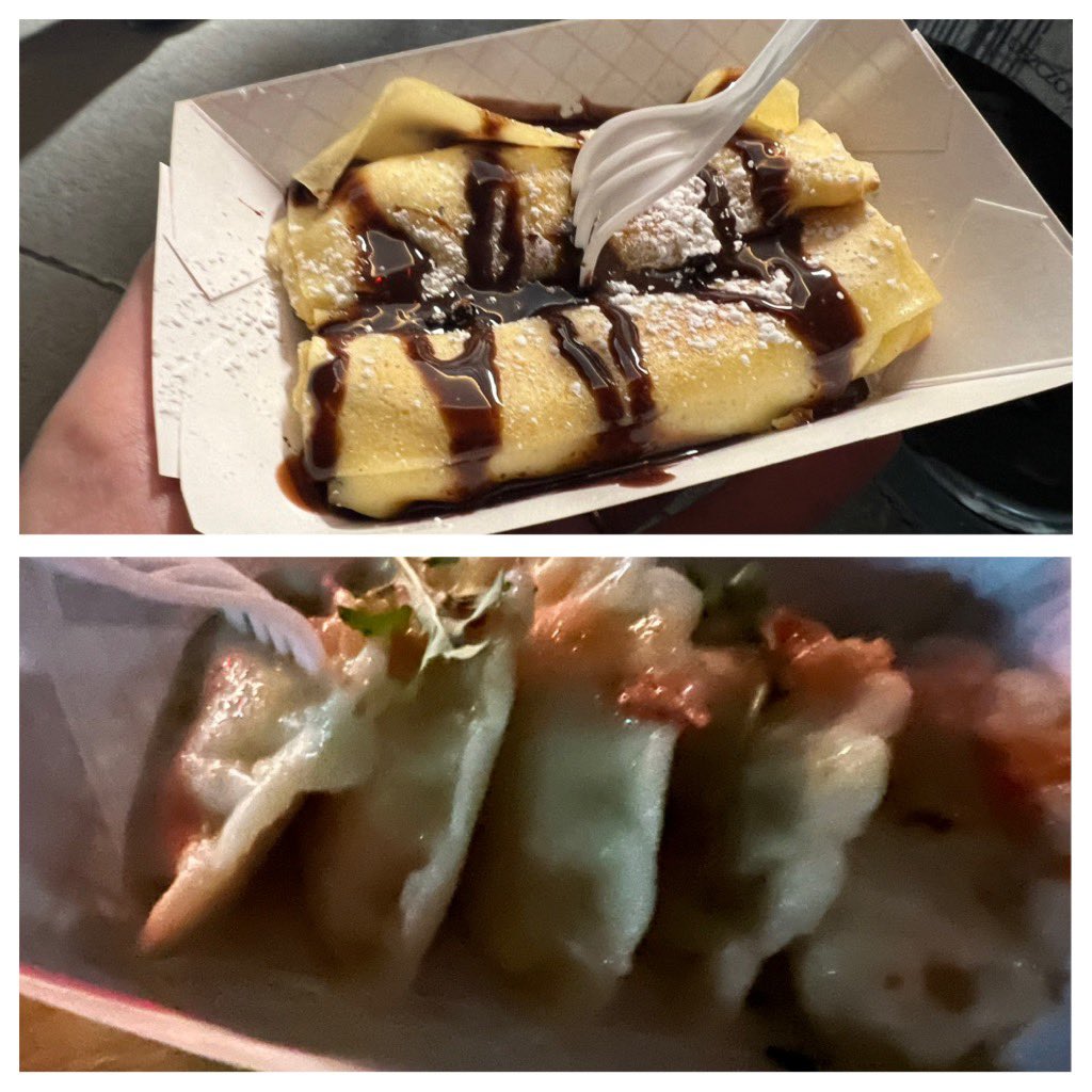 GeometricRabbit's tweet photo. Enjoyed the Christkindlmarket in Des Moines before my early morning flight.
Tried my first pierogis (yum!) and blintz (meh) and GlΓΌhwein (oh yeah!) along with the lights and crowds and shops and Krampus parade.
#HappyHolidays #DesMoines #HappyMaking #TisTheSeason
π βοΈ https://t.co/Jrl99A1rxo
