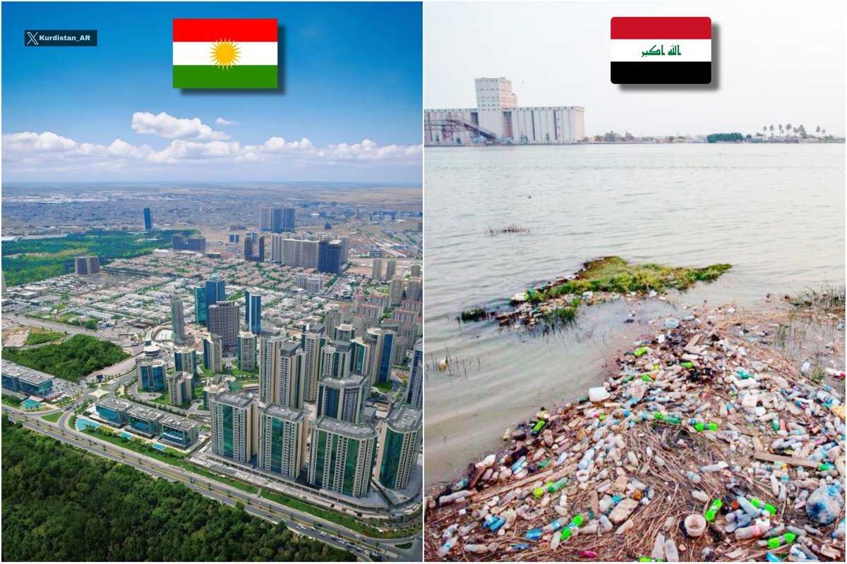 Kurdistan_AR's tweet photo. نصيحة للسوريين: لا تكرروا أخطاء العراقيين. لا تعادوا الكورد، ولا تملؤوا مواقع التواصل الاجتماعي بتهديدات ووعيد.

انظروا إلى العراق وكوردستان: العراق بلد مدمر، بلا إعمار أو ازدهار، لأنهم انشغلوا بمعاداة الكورد، بينما الكورد ركزوا على بناء مناطقهم وتطويرها.

ركزوا على بلدكم ومناطقكم. اتركوا خطاب التهديد، فالسنوات تمر سريعًا، وقد يأتي يوم تجدون المناطق الكوردية مزدهرة، بينما تتحكم بكم الميليشيات، وتندمون على أيام بشار الأسد كما ندم العراقيون على أيام صدام حسين.

أنتم أثبتم في الفترة الماضية وعيكم، ولم تنهبوا مؤسسات الدولة ولم تنتقموا كما فعل العراقيون عند سقوط صدام. أنا متفائل بأنكم ستنجحون فيما فشل فيه غيركم.

الكورد في سوريا لديهم مناطق صغيرة، ومشكلتهم الكبرى مع تركيا وإيران، وليس لديهم نية للاستقلال عن سوريا حاليًا. وحتى لو حدث ذلك، فلن يؤثر على سوريا.

مشكلتنا الرئيسية مع تركيا التي تحتل مناطقنا. أنتم لا تشغلوا أنفسكم بنا، وركزوا على إعمار بلدكم.