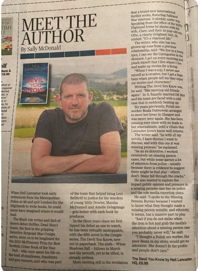 Nice piece in the Dundee courier (thanks to <a href="/MarionETodd/">Marion Todd</a> for sharing)