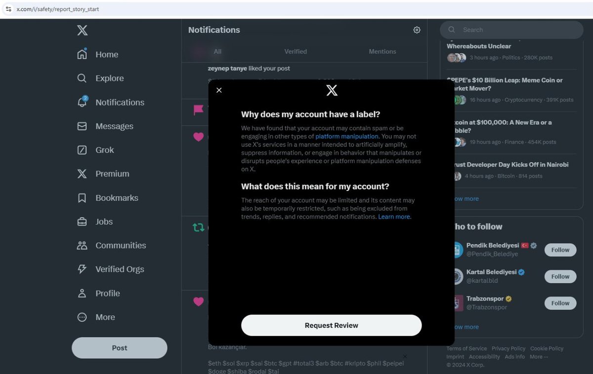 TechtraderBrkn's tweet photo. Arkadaşlar hesabımı perdelemeye askılamaya almışlar, hesabın yeniden aktif şekilde görüntülenebilmesi için x premium ile iletişime geçtim. Sizde bu tweeti retweet beğeni yapmayı unutmayın, yardımlarınız için şimdiden teşekkürler.
Bitcoin ve alt coinlerde tarih yazmamıza devam edebilmemiz için.

https://t.co/qAg1qI23lc