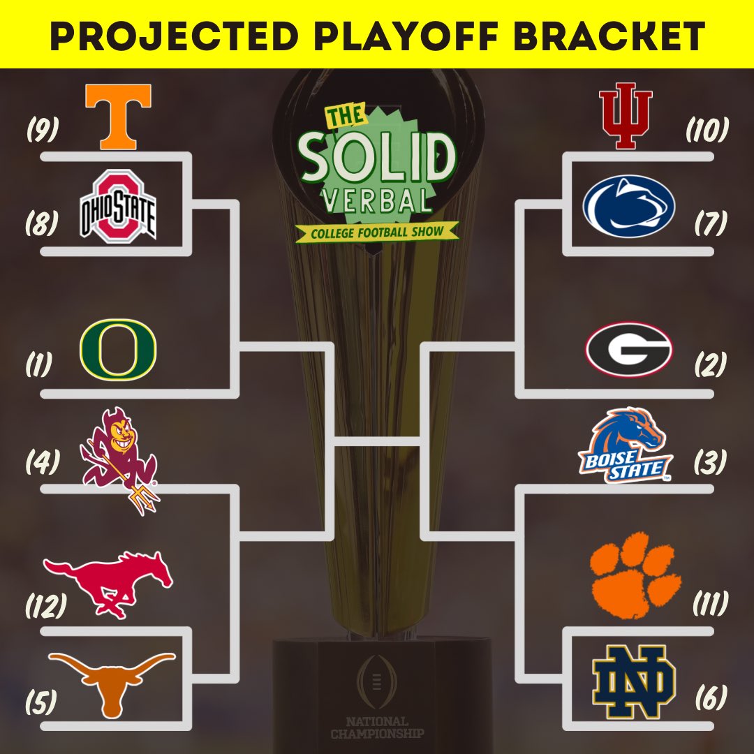 The Solid Verbal College Football Show tweet media