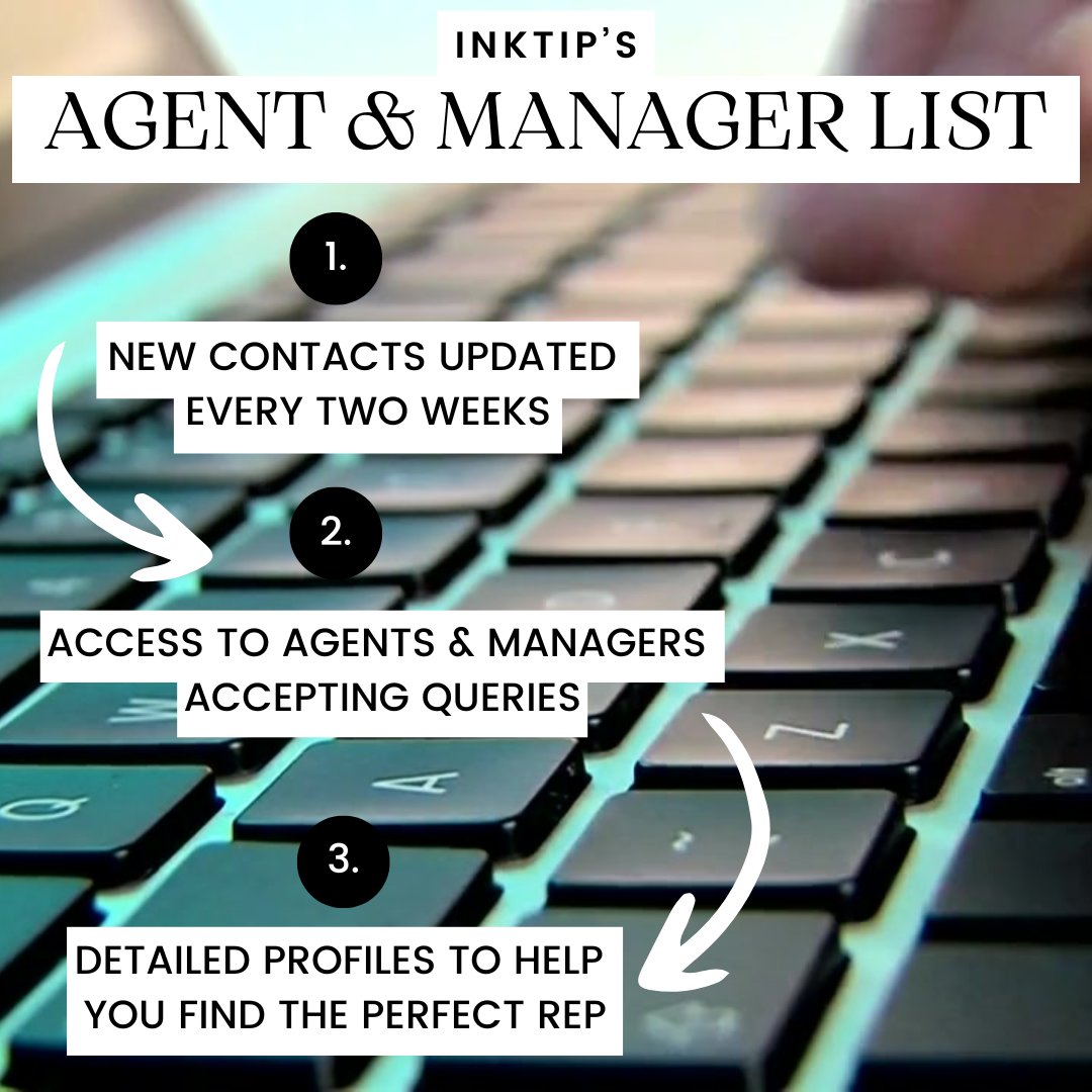InkTip is the place for producers and screenwriters to connect. Our new feature for InkTip Pro Members: Agents &amp; Managers! Sign up for InkTip Pro to unlock new reps to query every 2 weeks!
InkTip: 400+ movies made. 3200+ scripts optioned. 400+ writers repped.
#Screenwriting
