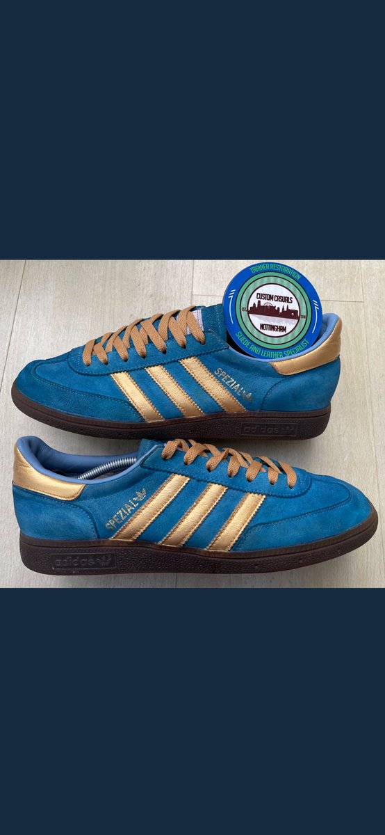 Dale__LUFC's tweet image. They were ready for the bin and then @custom_casuals worked his magic on them. Couldn’t recommend him enough, what an unbelievable job. Thank you mate 🙌🏼
