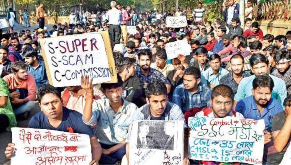 Exam का #गुजरात_मॉडल धीरे धीरे पूरे भारत में लागू होने जा रहा है। 

#SSC_CGL_2024 में पारदर्शिता और ईमानदारी की मांग है, 
 
🤔एक_ही_सेंटर से इतने सिलेक्शन हो रहे है।
🤔गजब का जोल है, जो बच्चे absent थे वो भी पास हो गए!! गजब का खेला हो गया 
🤔आखिर इतना High कट ऑफ कैसे गया।

पिछले