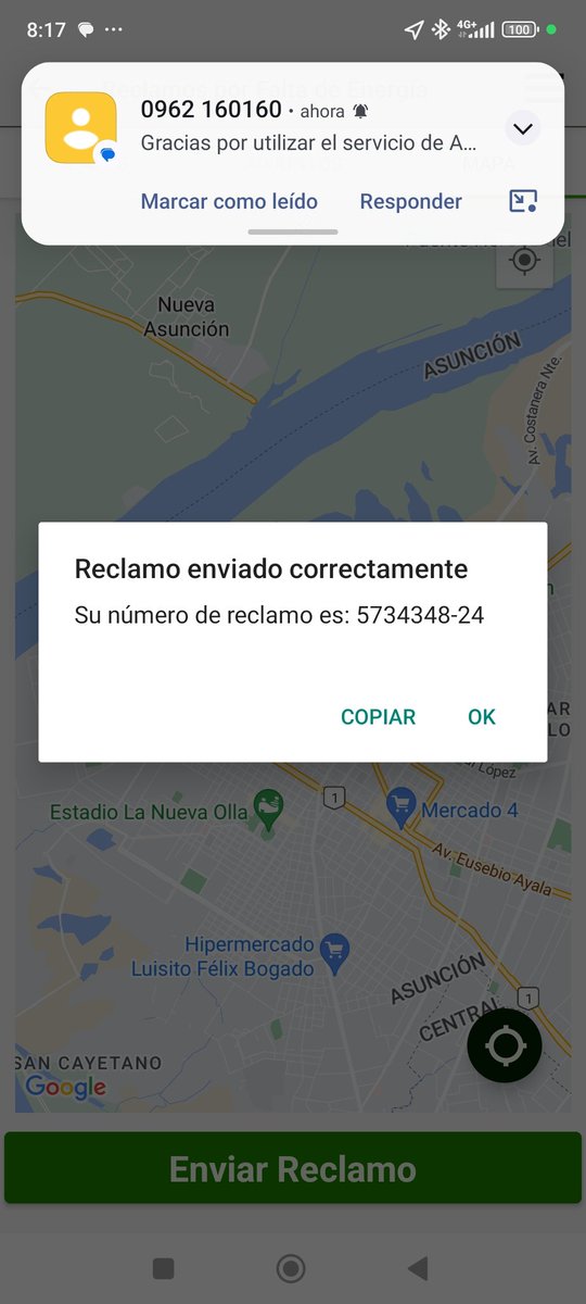 romipn's tweet photo. @ANDEOficial sin luz de nuevo barrio mbocayaty Asunción!!! https://t.co/6PERQD77MP