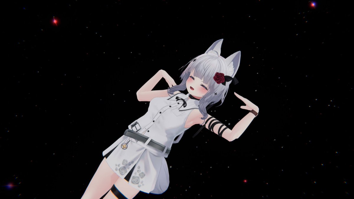 ryukyu_vrchat's tweet image. シアンちゃんのアバターをダンスさせるワールドに行ったらめっちゃ可愛い