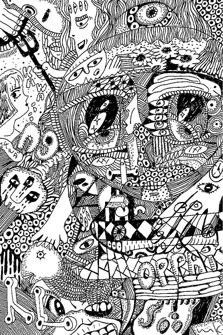 最近の4枚No.840,841,842,843
#illustration #popart #ペン画 