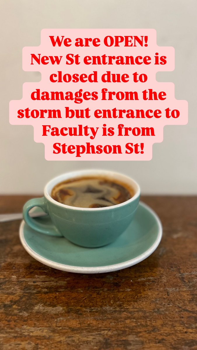 Faculty (@facultycoffee) on Twitter photo 