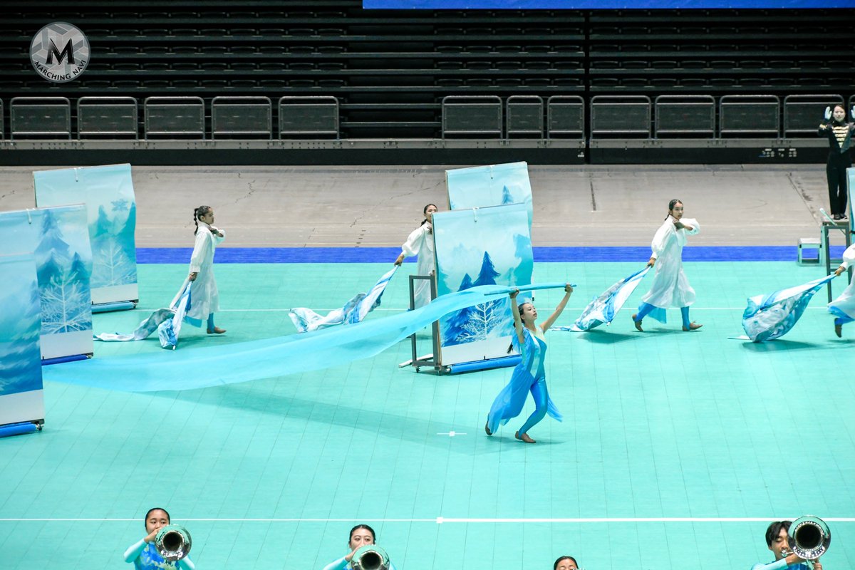 marchingnavi's tweet photo. 第59回マーチングバンド関東大会
高等学校の部　中編成
銀賞：かえつ有明中・高等学校マーチングバンド ESTEAM【Water Impressions】
@ESTEAM_official 

大会レポ記事はこちら⏬
https://t.co/dGHdwxSyYX https://t.co/EYoVumj4aZ